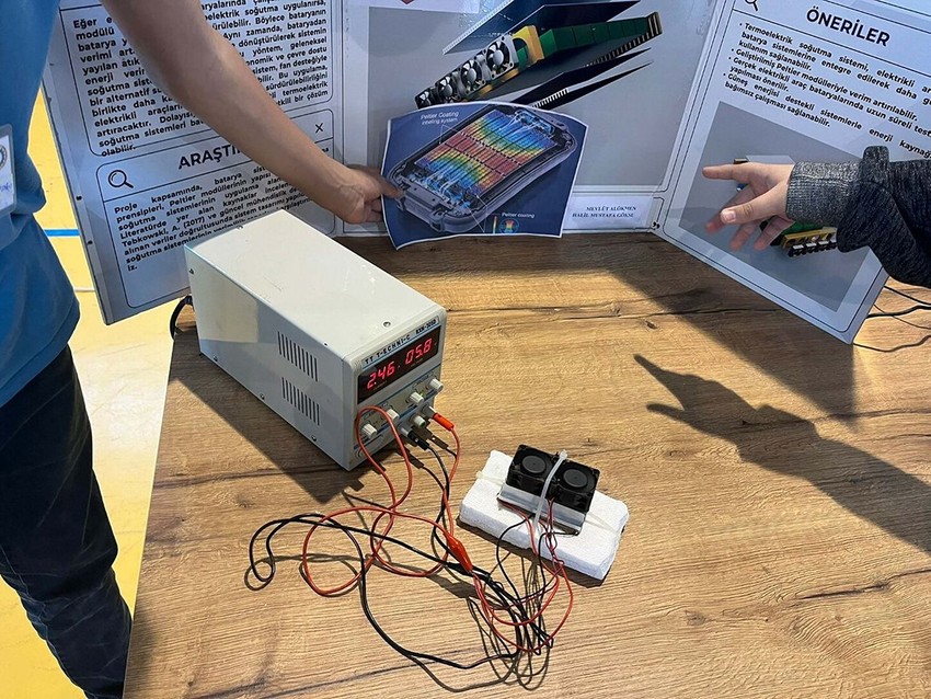 Meslek liseli gençlerden elektrikli otomobillerde her şeyi değiştirecek proje - Resim: 4