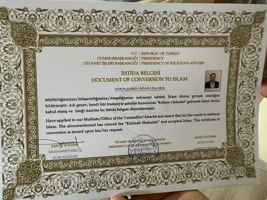 İngiliz Simon'du, evlendi hem müslüman hem de Sinan oldu - Resim: 4