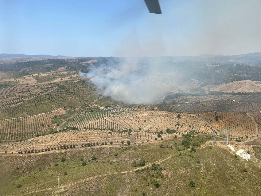 İzmir Seferihisar'da korkutan yangın - Resim: 2