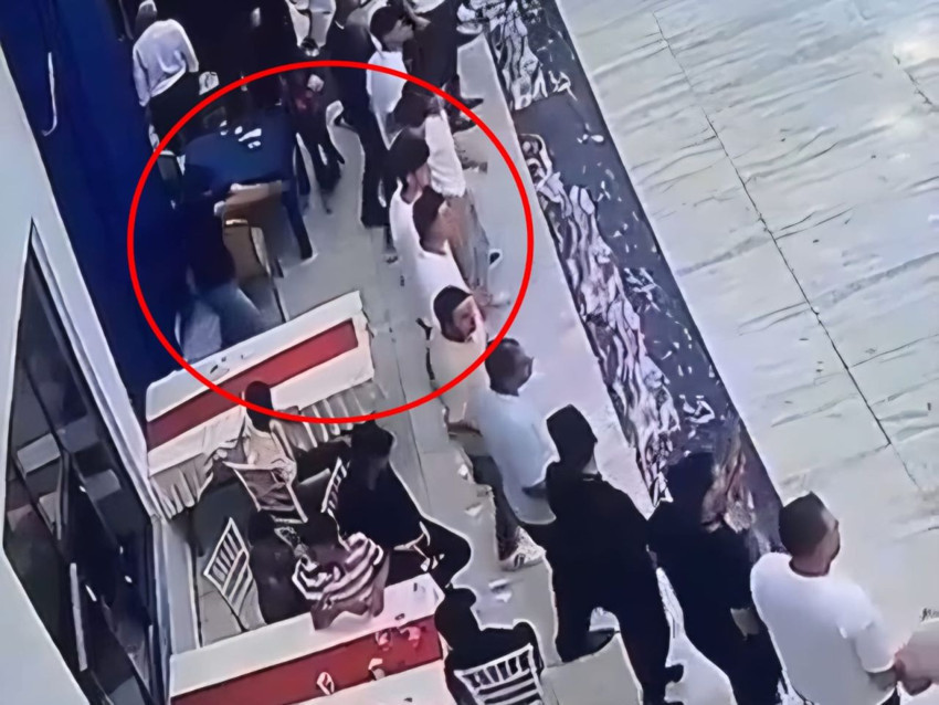 Düğün salonunu kana bulayan saldırı kamerada - Resim: 4