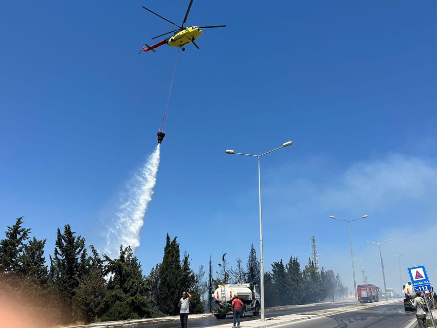 İzmir'de orman yangını çıktı - Resim: 2