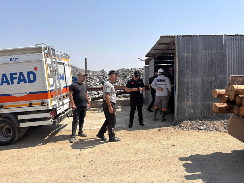 Elazığ'da madende göçük: 1 işçi hayatını kaybetti - Resim: 2