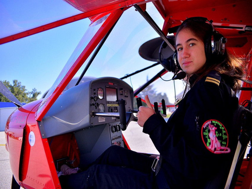 TIME'a adını yazdıran Türkiye'nin en genç pilotundan kız çocuklarına çağrı - Resim: 2