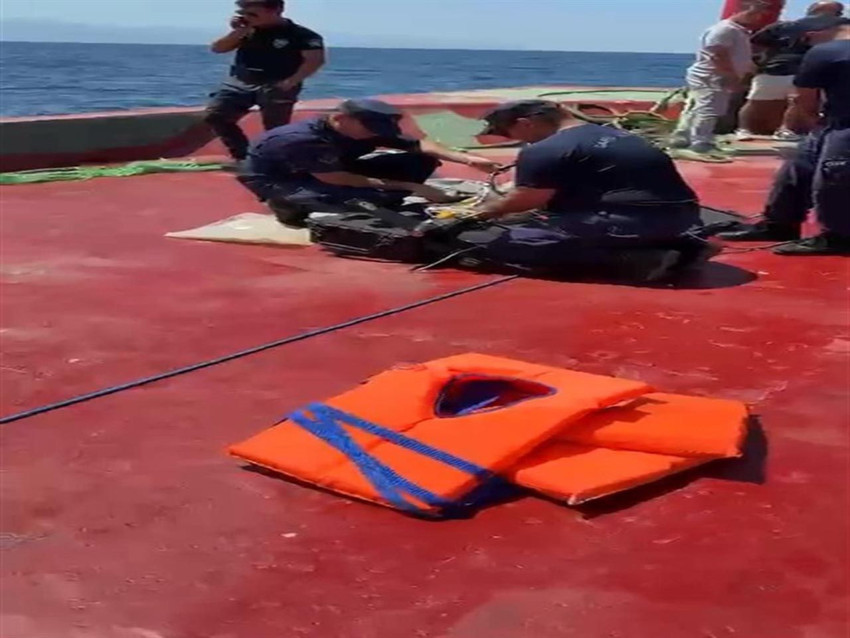 Halit Yukay'ın 68 metre derinlikteki cansız bedeni için TCG Işın ve TCG Alemdar gemisi de devrede - Resim: 4