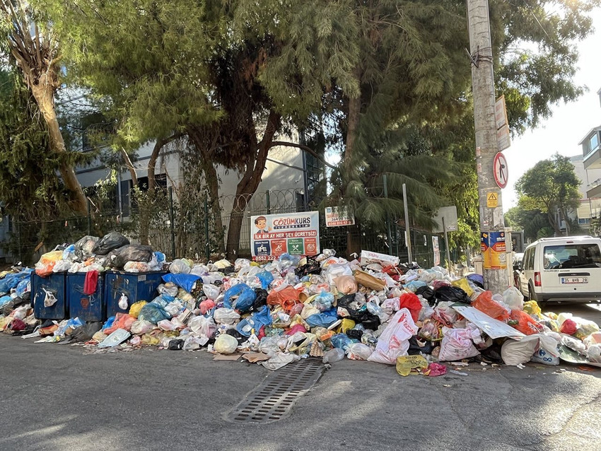 İş bırakma eylemi bitti, çöp dağları bitmedi: Buca çöpe bulandı - Resim: 3