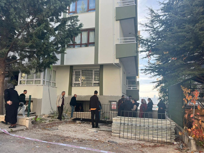 Doğal gaz borusu kesilen dairede patlama: Ortalık savaş alanına döndü - Resim: 4