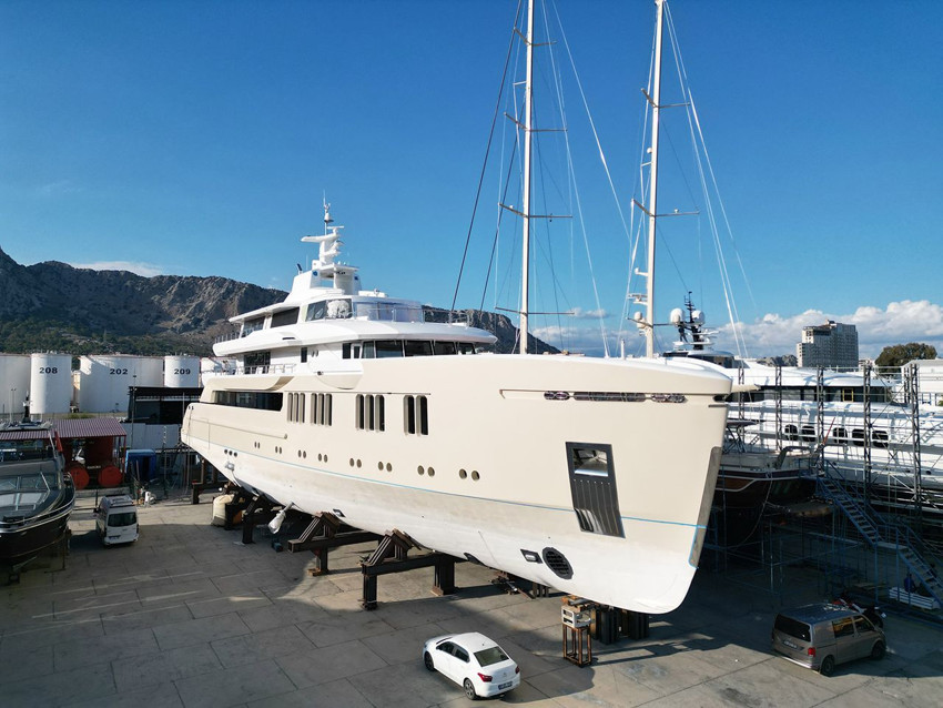 Dünya jet sosyetesinin süper lüks yatları işte burada üretiliyor - Resim: 1