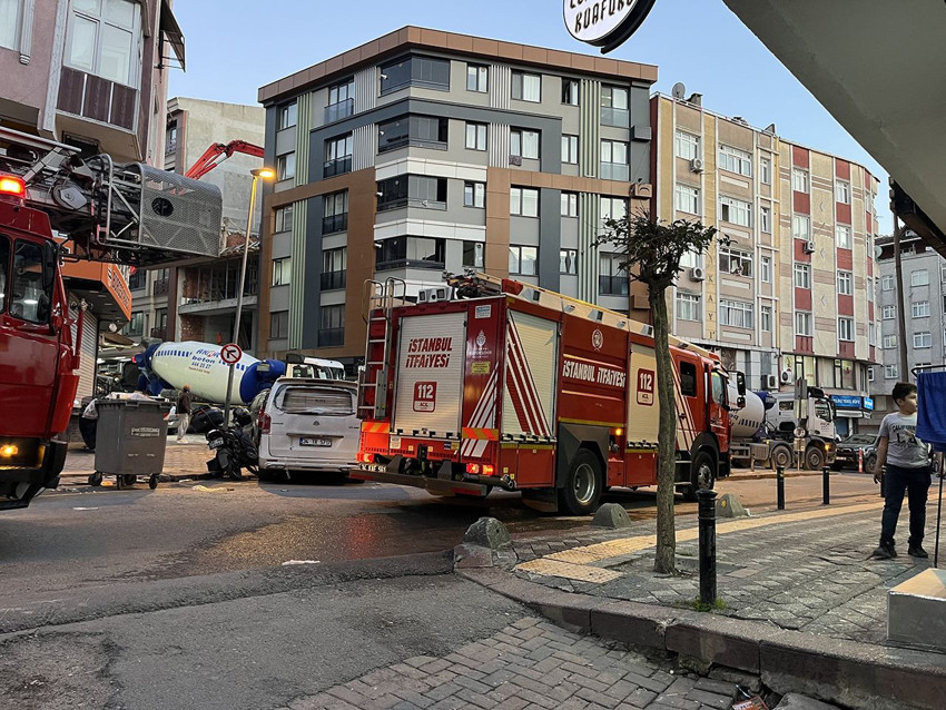 İstanbul'da inşaat çalışması sırasında facianın eşiğinden dönüldü! - Resim: 3
