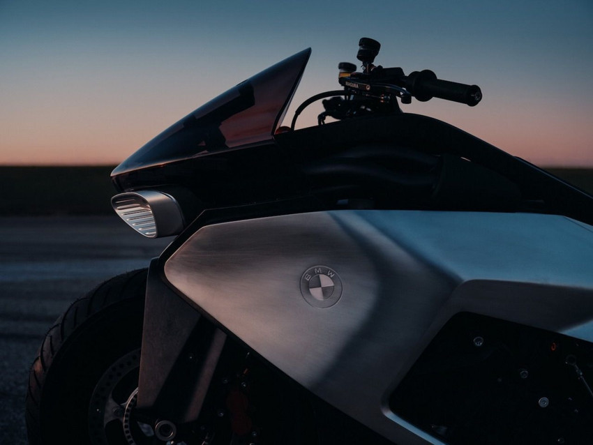 BMW'nin savaş uçağı tasarımlı 1.800 cc'lik yeni yol canavarı Vision K18 tanıtıldı - Resim: 3