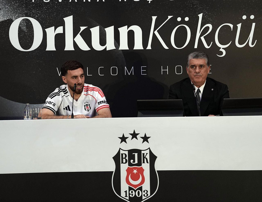 Beşiktaş'ta tarihe geçen imza töreni: Orkun Kökçü'nün maliyeti belli oldu - Resim: 1