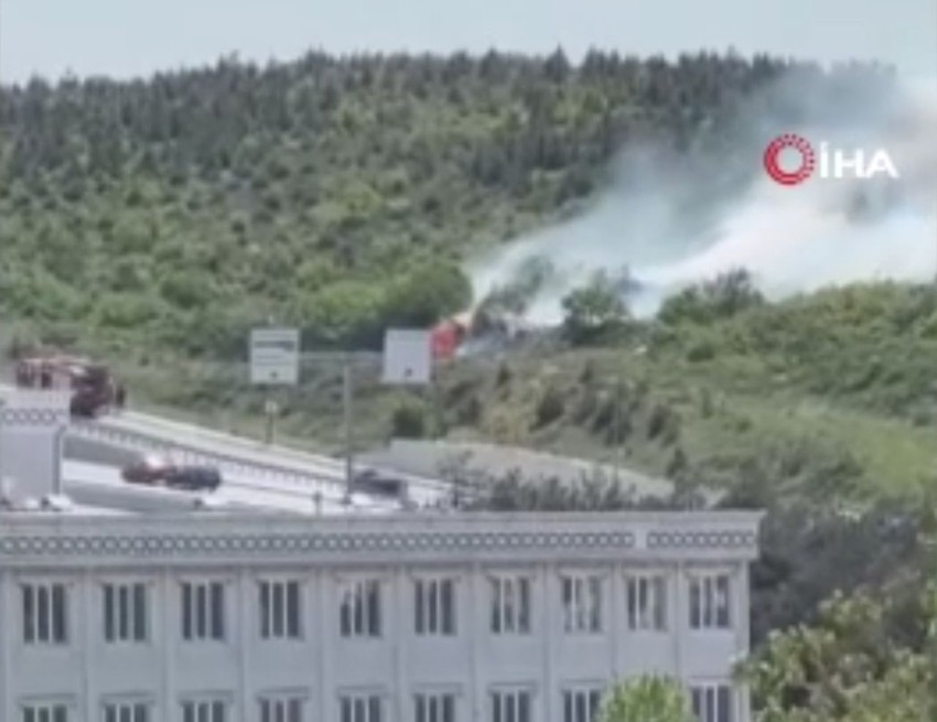 İstanbul'da ormanlık alanda yangın - Resim: 3