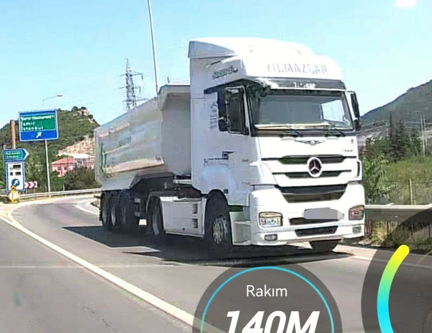 Facianın eşiğinden döndük: Otoyoldaki ters şerit magandası kamerada - Resim: 3