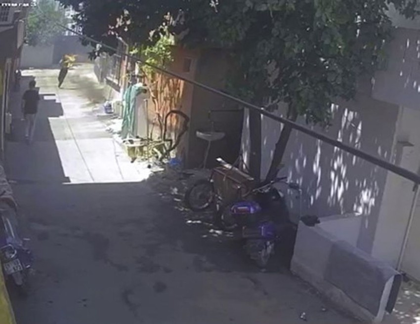 Yeğenini yakıp suçu başkasına atmıştı... Vahşetin görüntüleri ortaya çıktı - Resim: 1