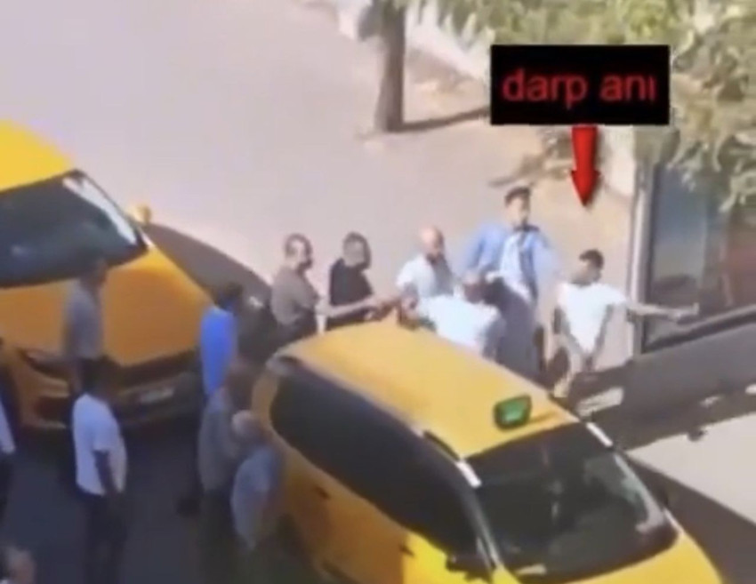 Taksiciler ''yolcu kapma'' kavgasında birbirine girdi - Resim: 1