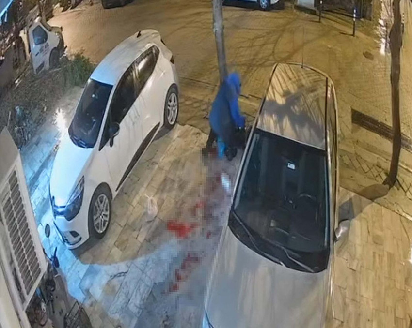 Sokak ortasında boşanma aşamasındaki cani dehşeti kamerada - Resim: 2