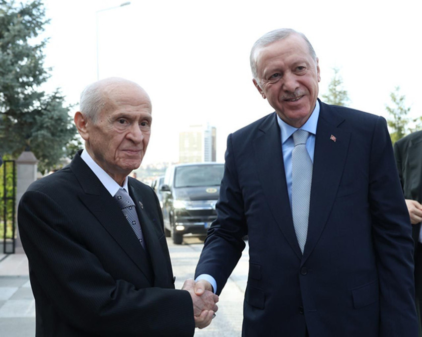 Erdoğan ve Bahçeli, Bahçeli'nin rahatsızlığından sonra ilk kez bir araya geldi - Resim: 3