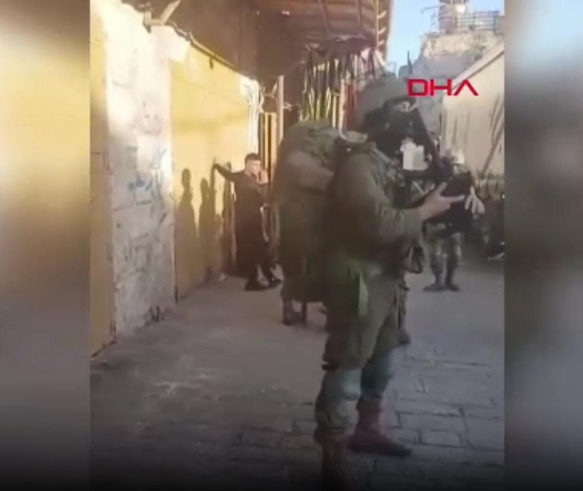 Filistinlilere zulüm bitmiyor! İşgalci İsrail askerleri bunu da yaptı - Resim: 4