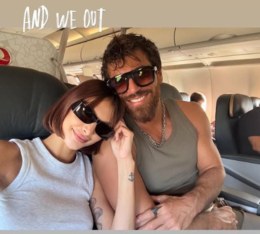 Can Yaman ile sevgilisi DJ Sara Bluma Bodrum'da aşka geldi - Resim: 2