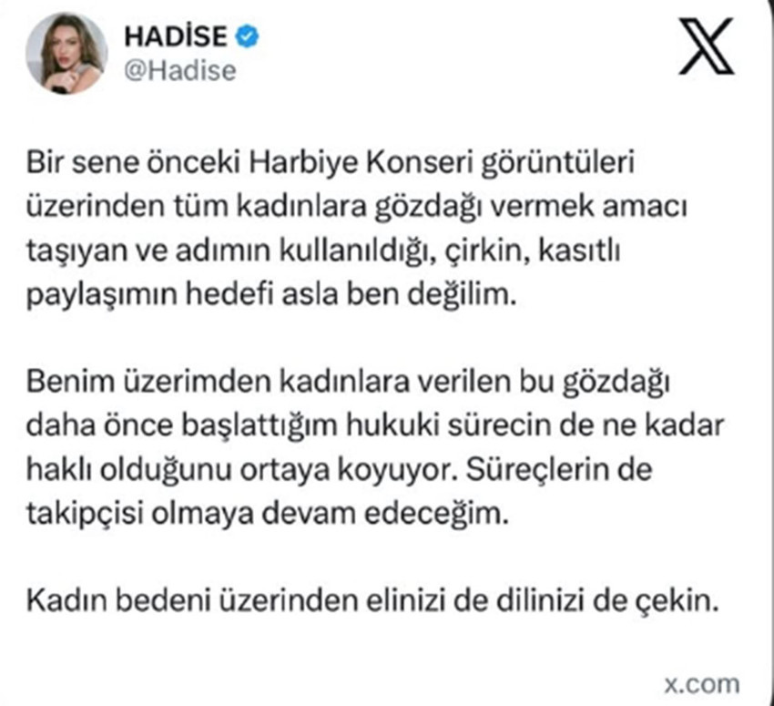 Hadise'nin sahnede cesur şovu olay oldu, ünlü sanatçı resti çekti! - Resim: 3