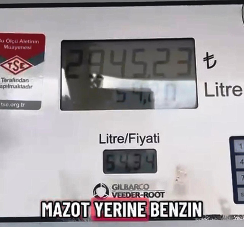 Dizel aracına benzin konulan sürücünün isyanı sosyal medyayı salladı - Resim: 3