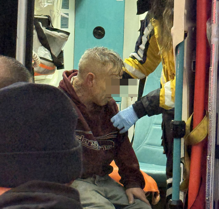 Sağanak yağmurda zamana karşı ölüm kalım savaşı kamerada! - Resim: 4