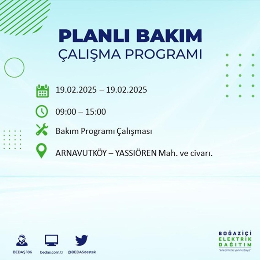 Saatler sürecek elektrik kesintisi: İstanbul'da 22 ilçe karanlığa gömülecek - Resim: 1