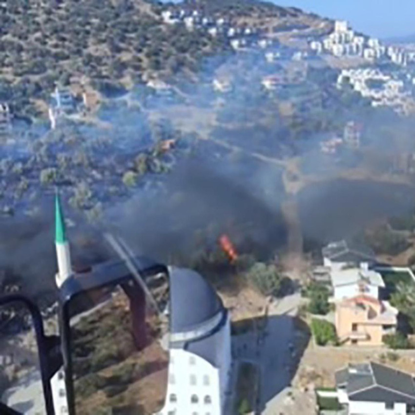 İzmir'de iki noktada orman yangını - Resim: 3