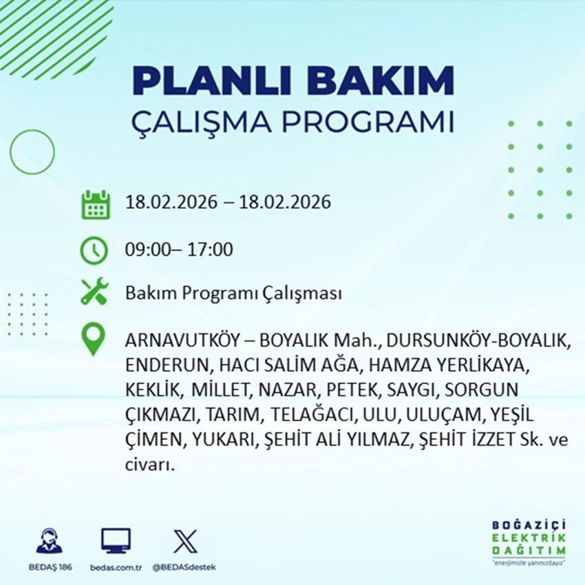 İstanbul'un 21 ilçesinde elektrik kesintisi alarmı: İşte kesinti saatleri - Resim: 2