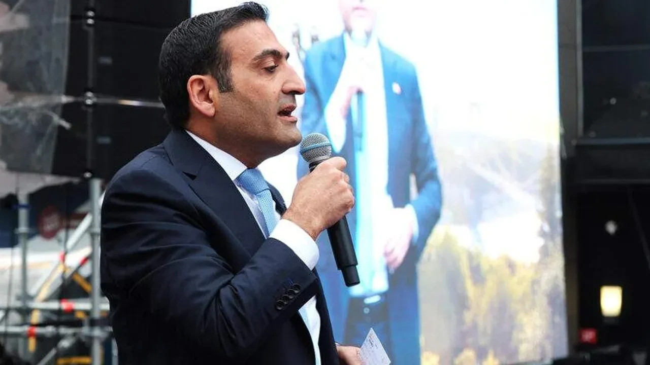Beyoğlu Belediye Başkanı İnan Güney'in tahliye edildiğini gösteren bir görsel.