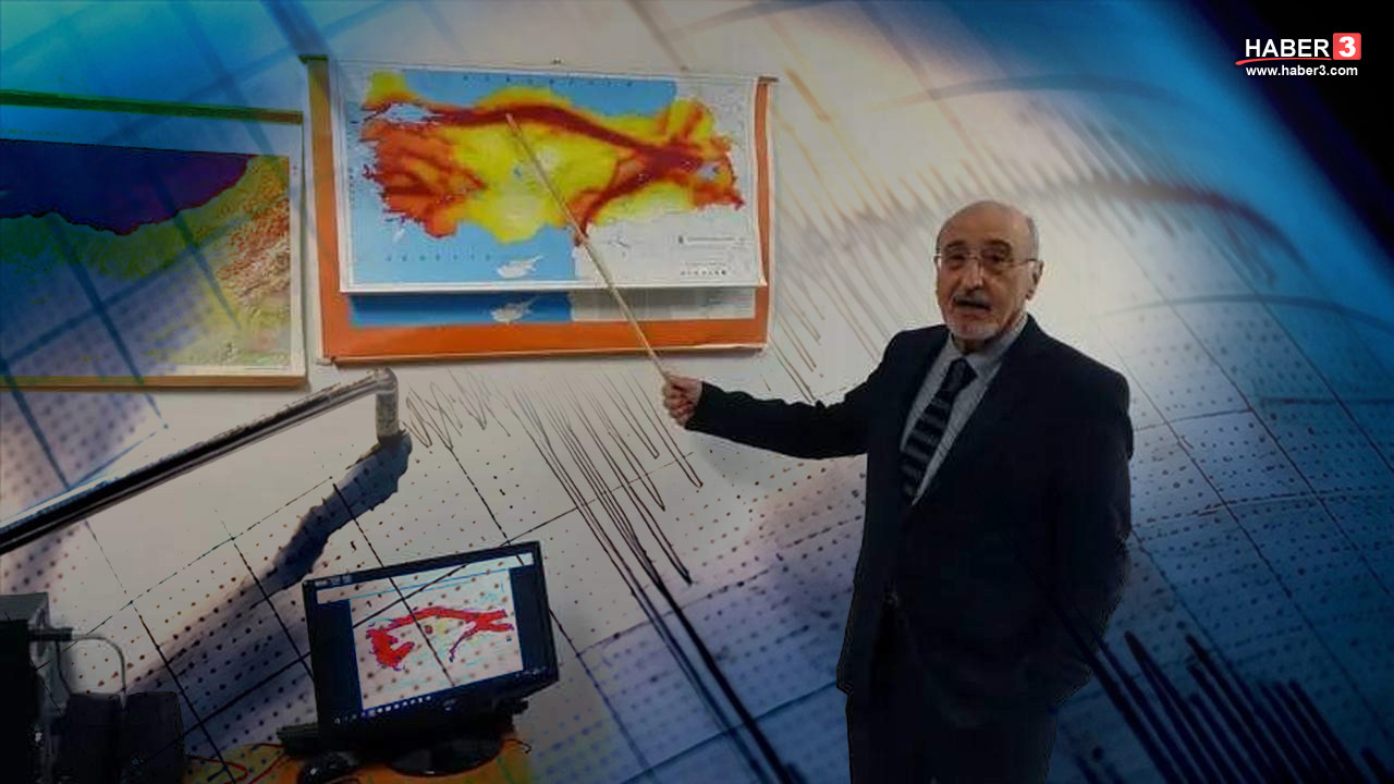 Jeoloji Uzmanı Prof. Dr. Osman Bektaş deprem riski hakkında açıklama yapıyor.