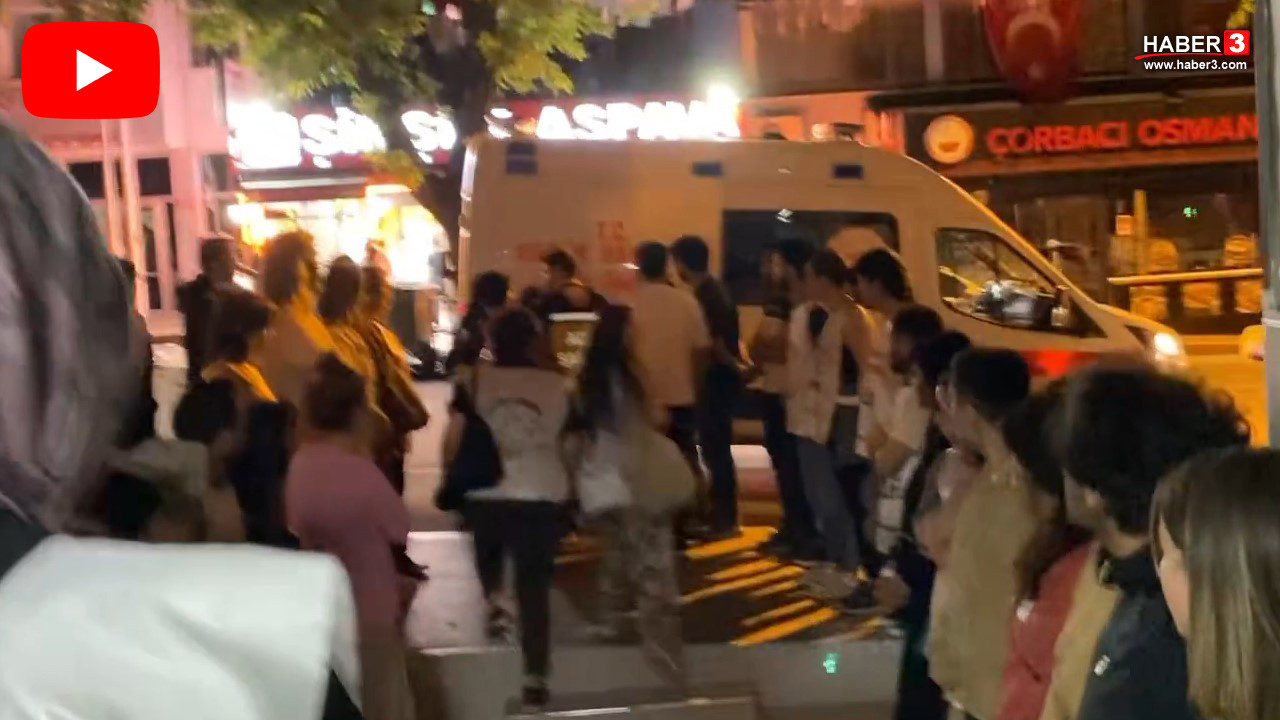 Özel sektör öğretmenlerinin açlık grevi sırasında çekilmiş bir fotoğrafı.