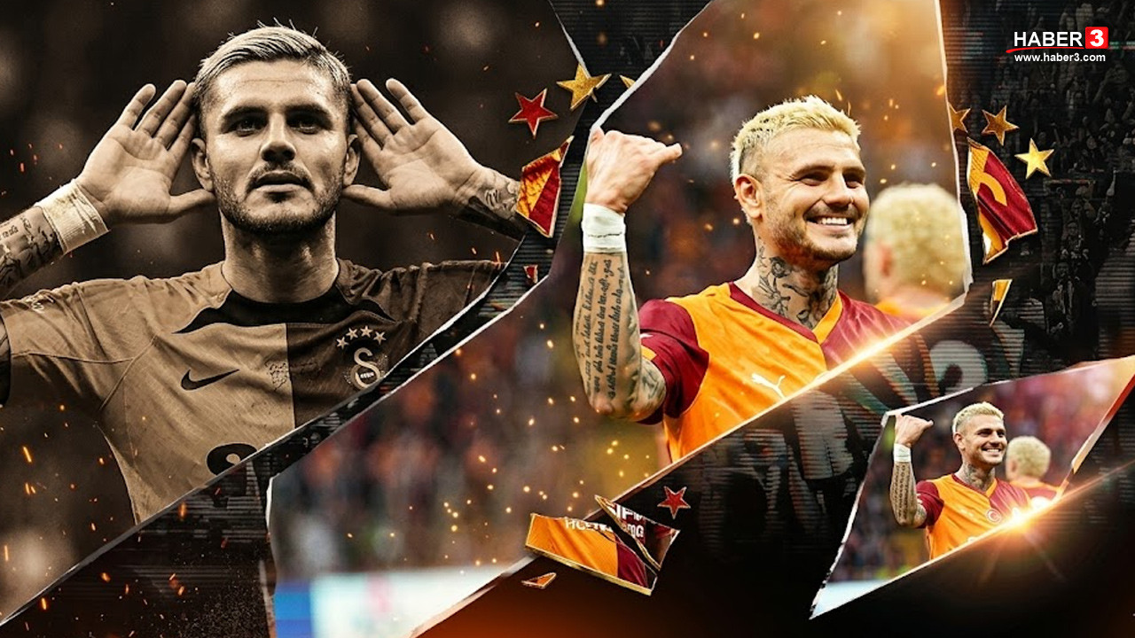 Galatasaraylı futbolcular Mauro Icardi ve Lucas Torreira