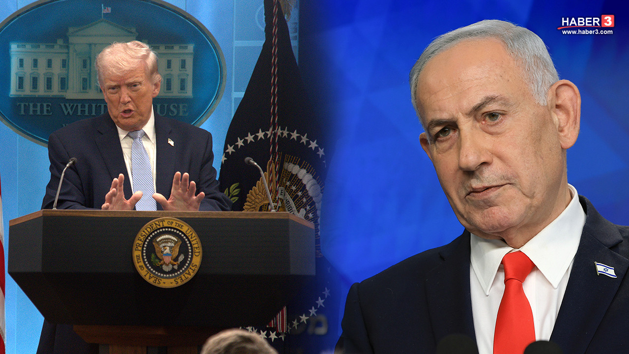 İsrail Başbakanı Binyamin Netanyahu açıklama yaparken
