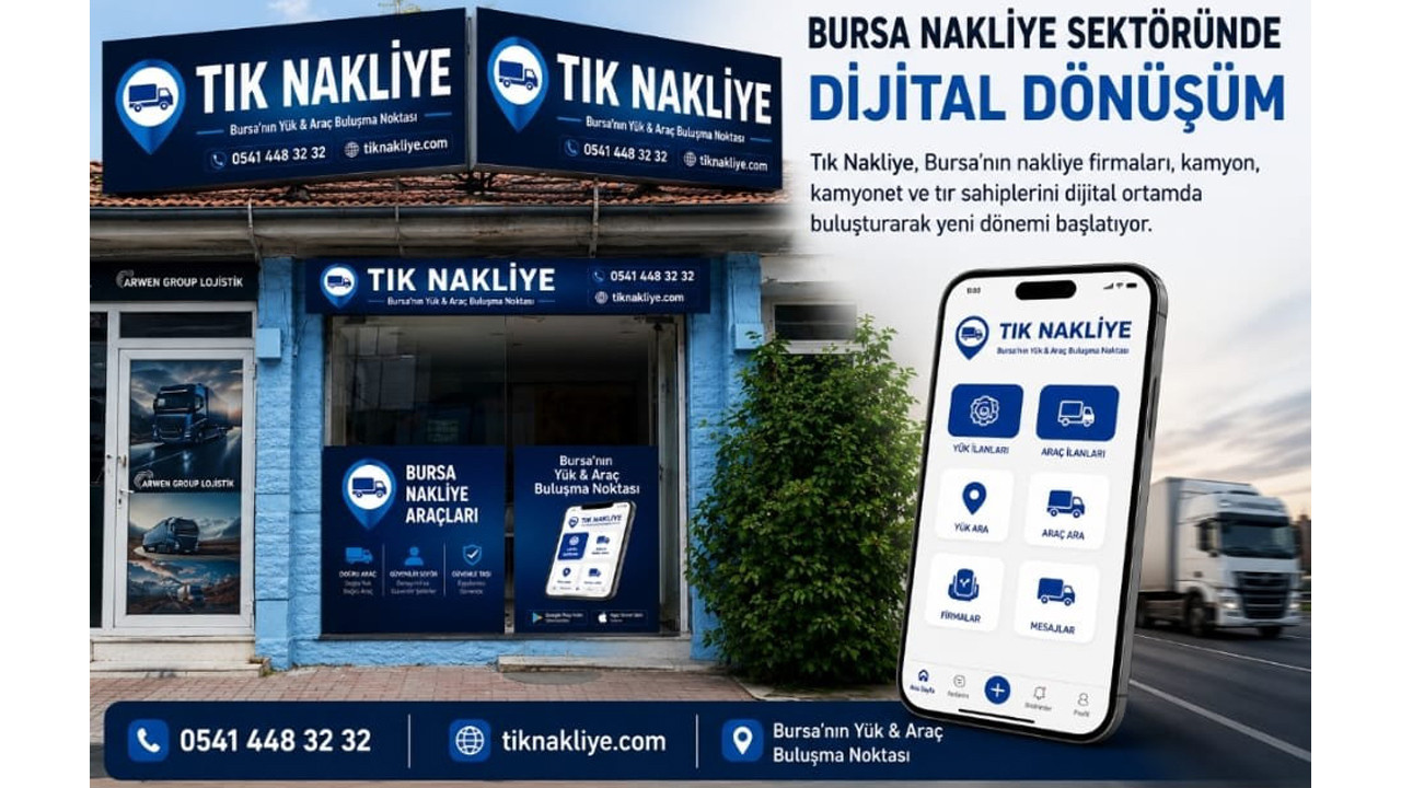 Bursa'da nakliye sektörünün dijitalleşmesi