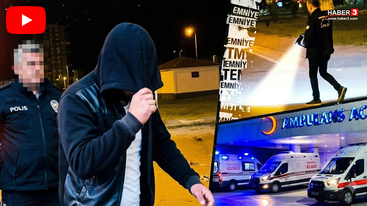 Kayseri'de trafik kazası süsü verilen cinayetle ilgili polis incelemesi.