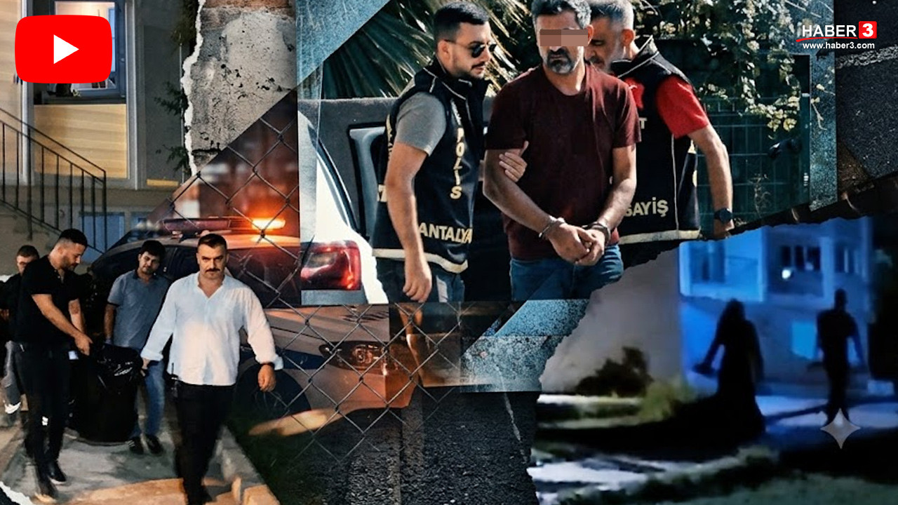 Antalya'da boşandığı eski eşini öldürdüğü iddiasıyla yargılanan sanık H.Ç.'nin yargılandığı dava dosyasına giren güvenlik kamerası görüntüleri.