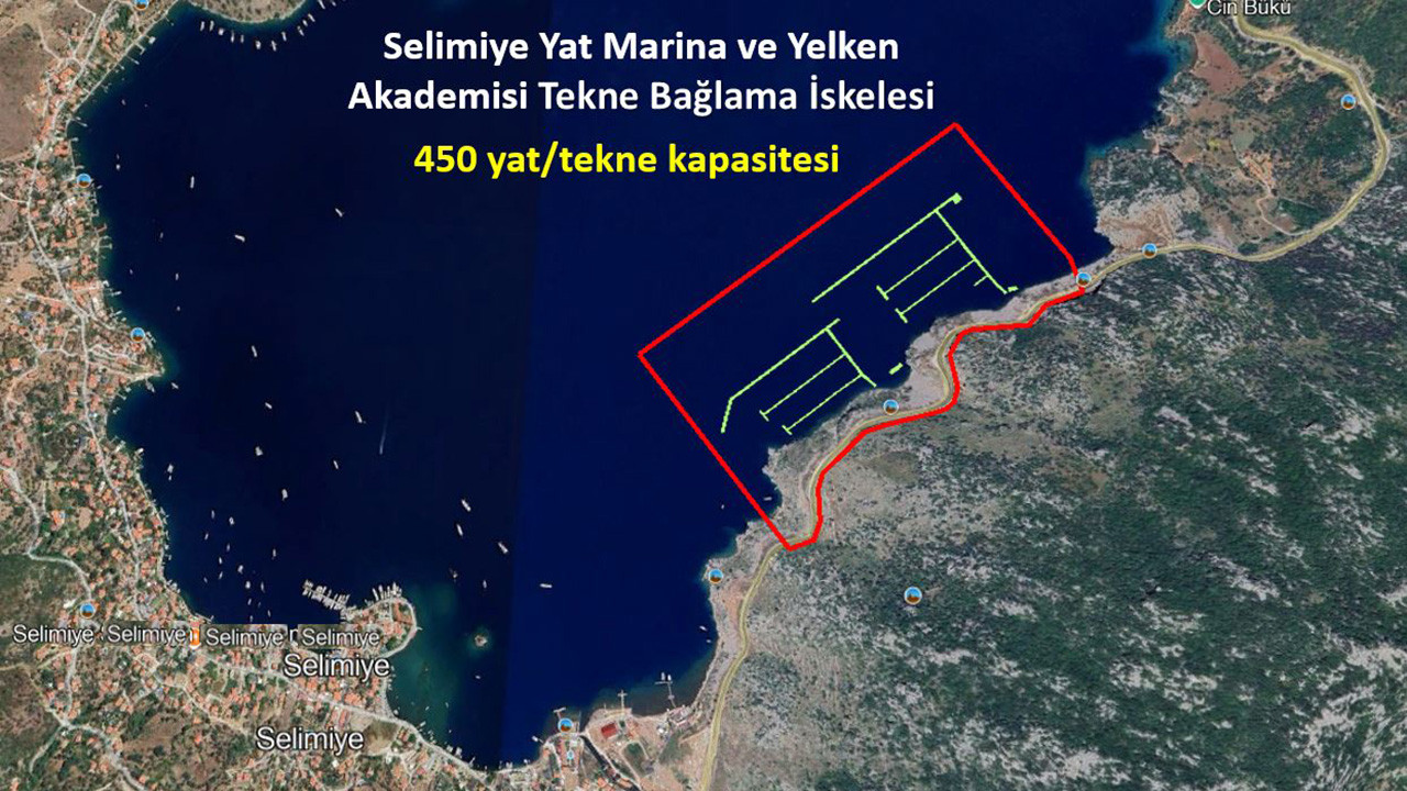 Gökova Körfezi'nden genel bir görünüm