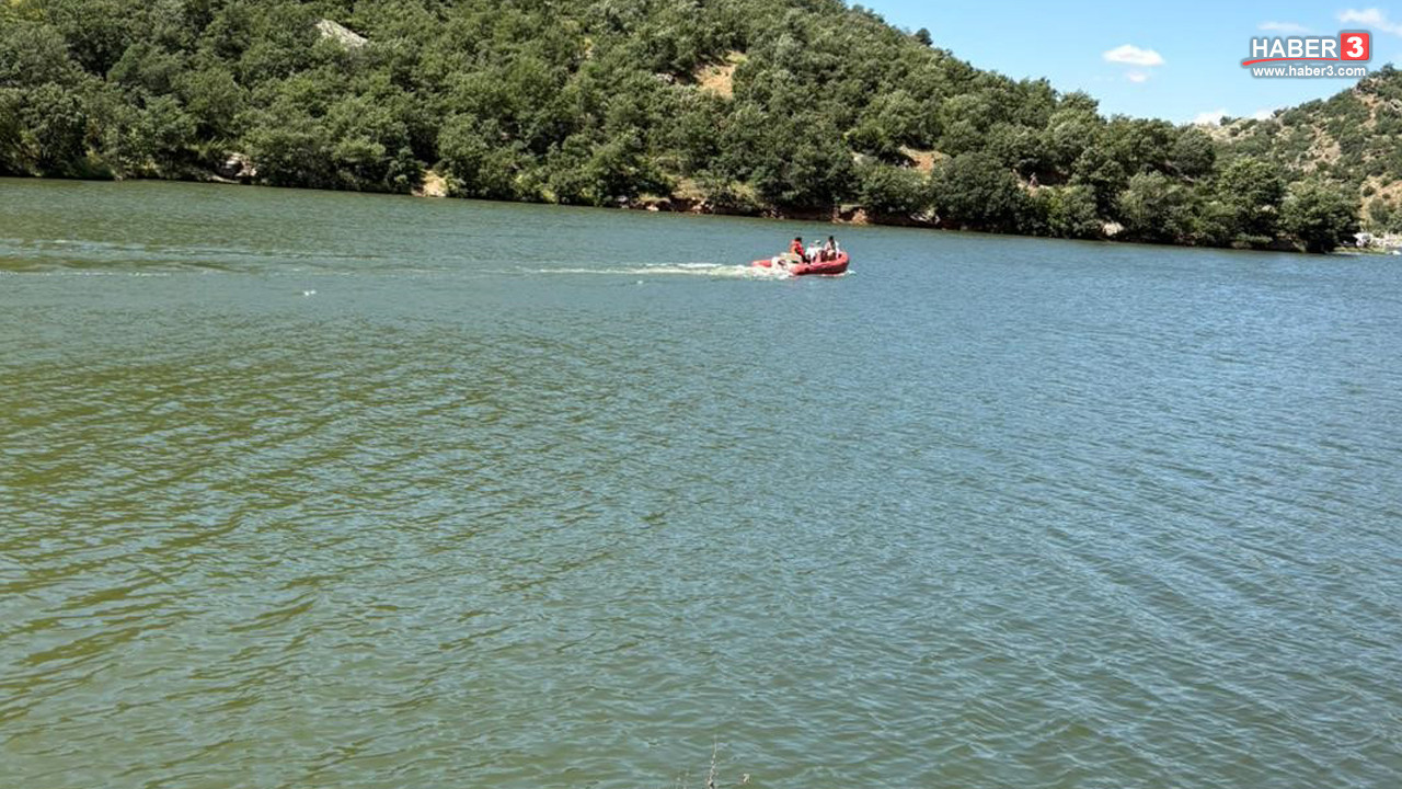 Afyonkarahisar'da kayıp olarak aranan Zeliha G.'nin cansız bedeninin bulunduğu baraj göleti.