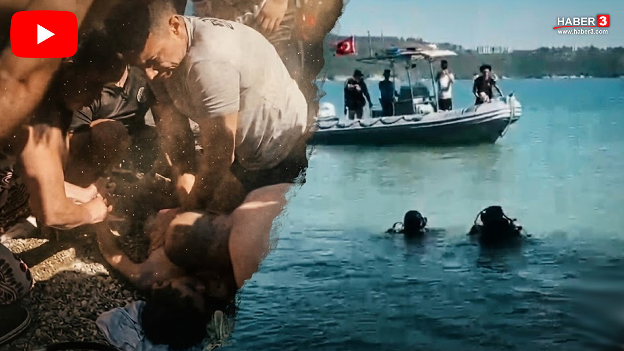 Adana'da boğulma tehlikesi geçiren çocuk dalgıç polis tarafından kurtarıldı