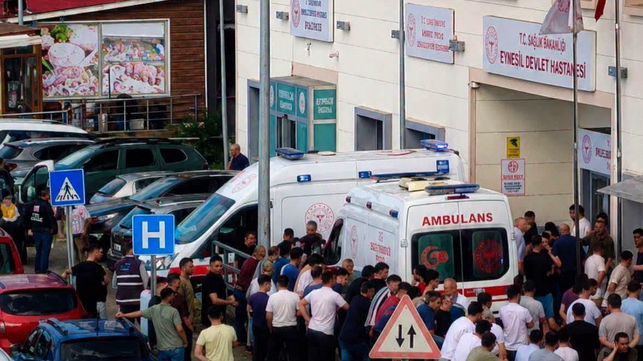 Giresun'un Eynesil ilçesinde bir cinayet olayı yaşandı.