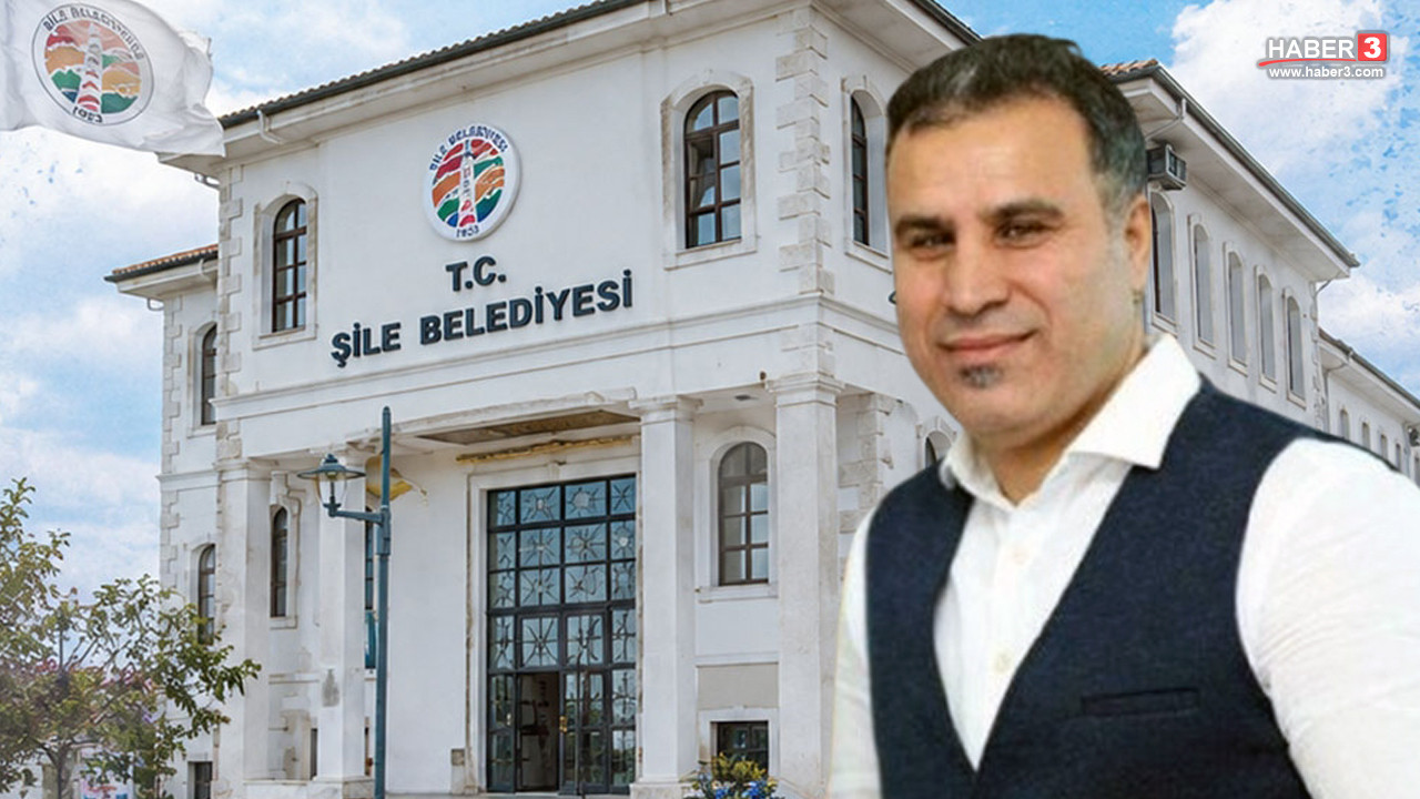 Şile Belediyesi binası ve adalet terazisi sembolü.