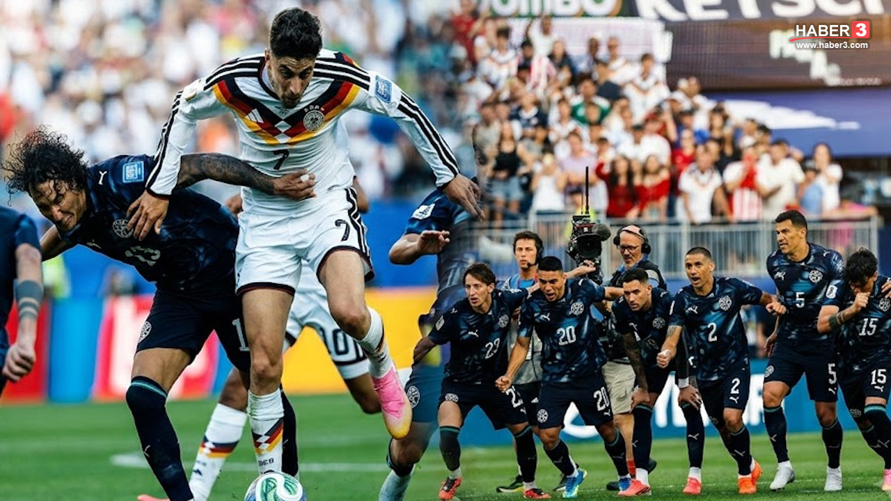 2026 FIFA Dünya Kupası Paraguay Almanya maçı sonrası sevinç