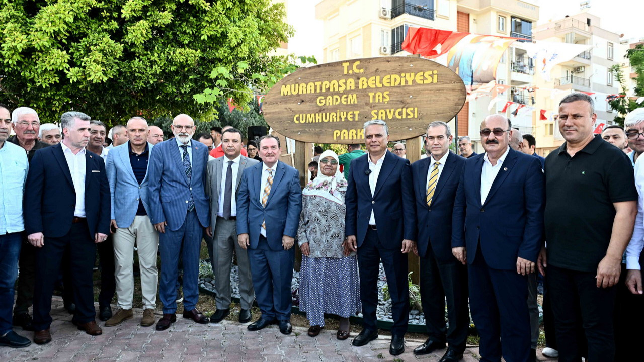 Cumhuriyet Savcısı Gadem Taş'ın adı verilen park