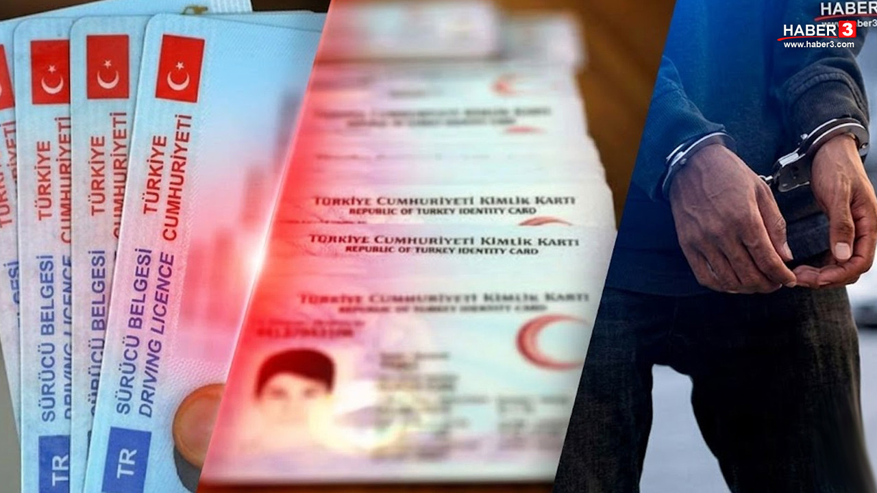 Nüfus müdürlükleri bağlantılı sahte belge çetesine yönelik operasyonda gözaltına alınan şüpheliler.