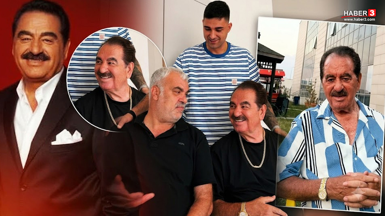 İbrahim Tatlıses hastane bahçesinde dinlenirken çekilmiş bir fotoğrafını paylaştı.