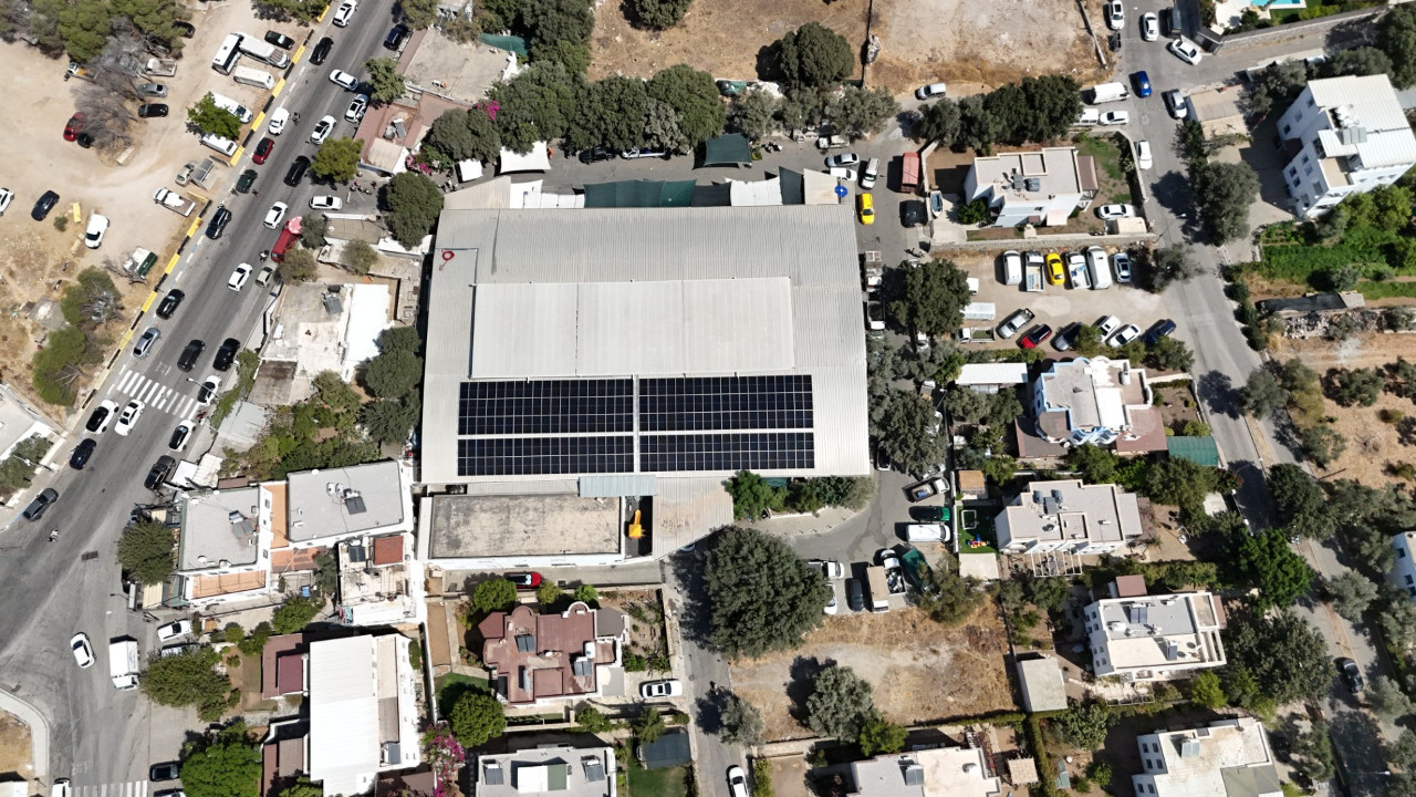 Bodrum Belediyesi'nin güneş enerji santrallerinden detaylar