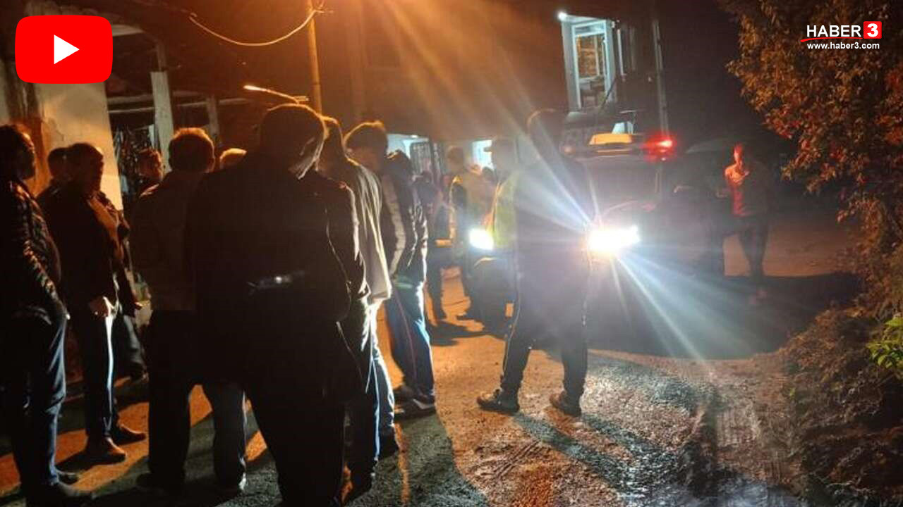 Giresun'un Görele ilçesinde patlama sonrası inceleme yapan jandarma ekipleri.