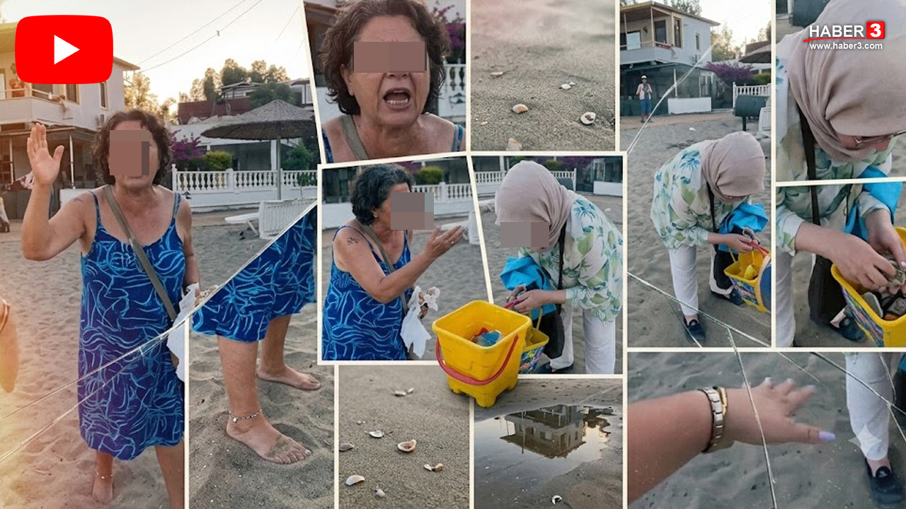 Seferihisar'daki Ürkmez İpekkum Plajı'nda yaşanan olayla ilgili haber.