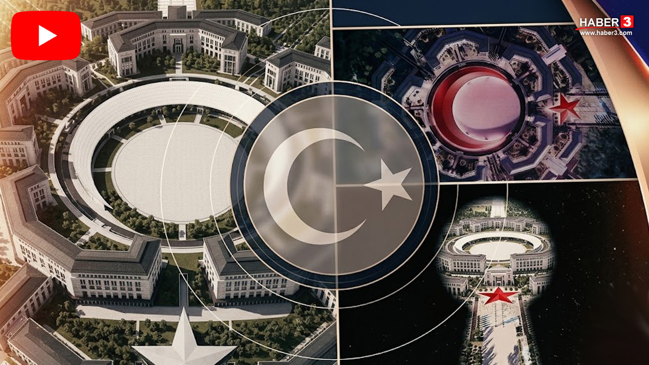 Ay Yıldız Karargahı inşaatından genel görünüm