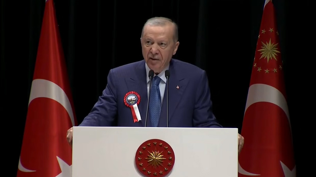 Cumhurbaşkanı Erdoğan, Milli Savunma Üniversitesi mezuniyet töreninde konuşma yapıyor.